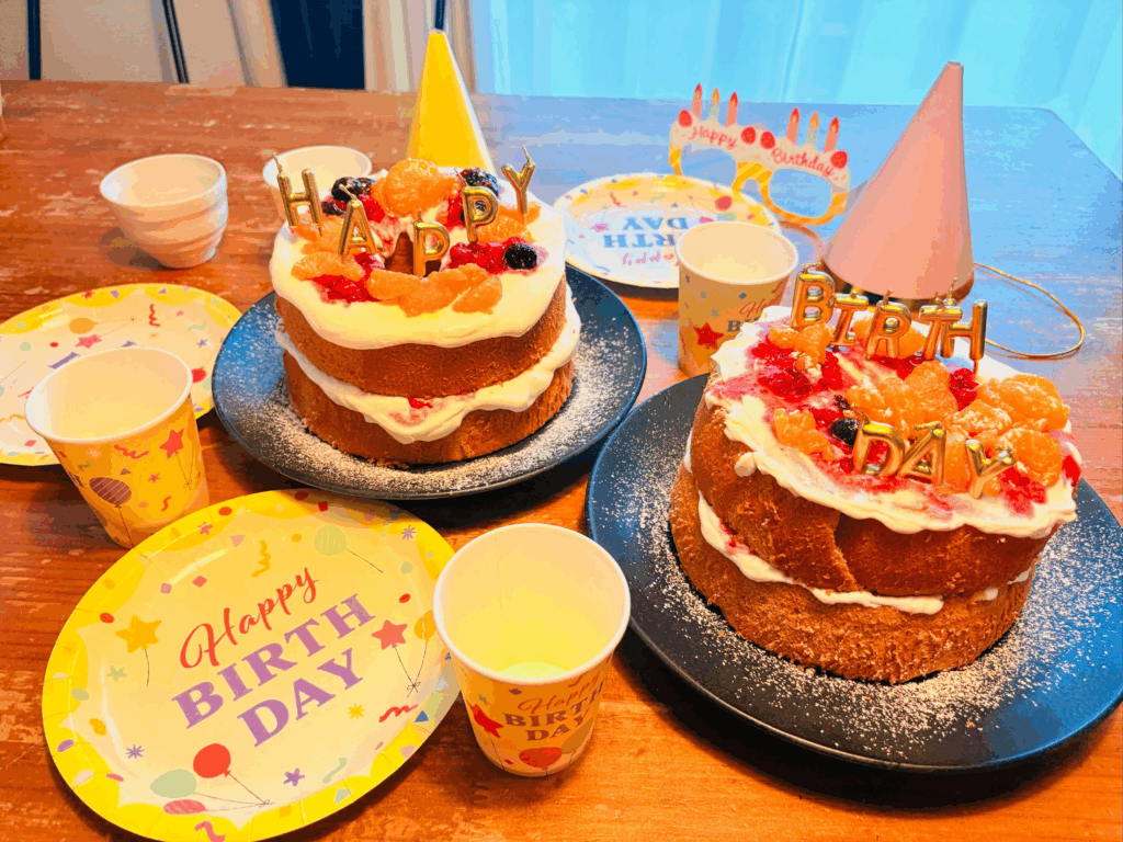 誕生日ケーキ